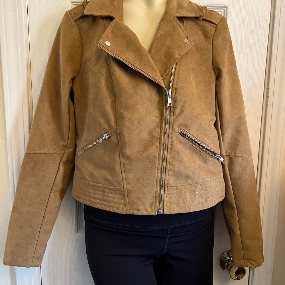 Ana brand tan faux suedeleather